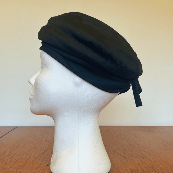 Béret noir pour femme