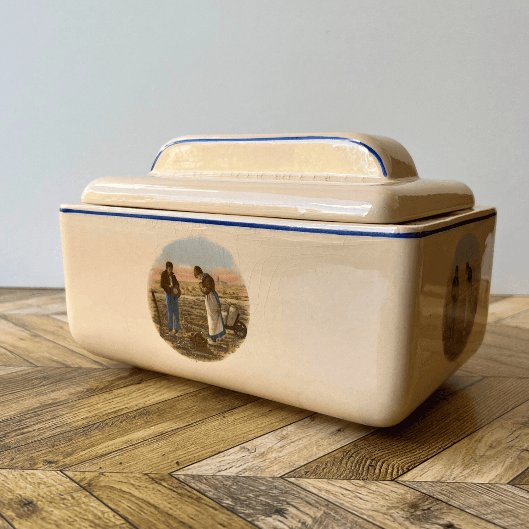 Boite à biscuit / sucrier Angélus - Digoin