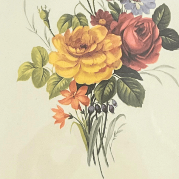 Bouquet de fleurs - Illustration ancienne