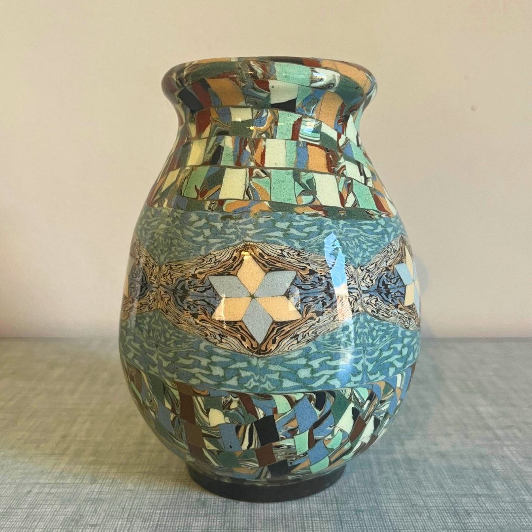 Vase signé Jean Gerbino – céramique de Vallauris
