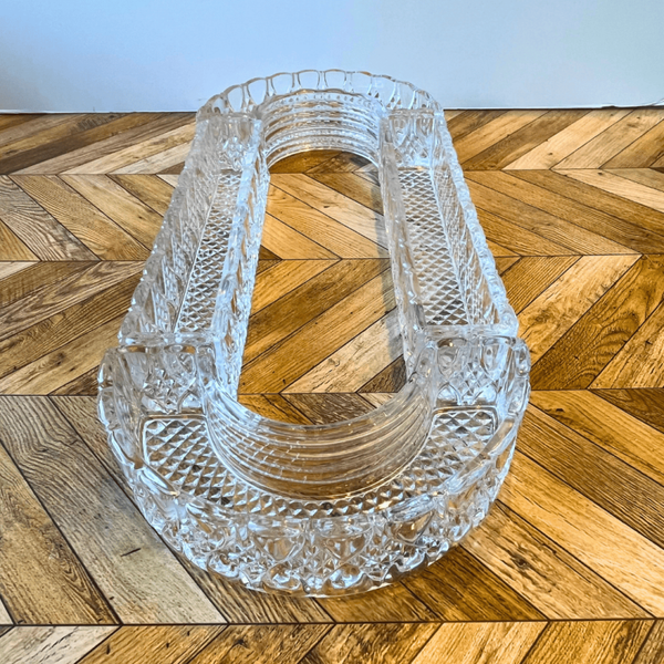 Centre de table en cristal