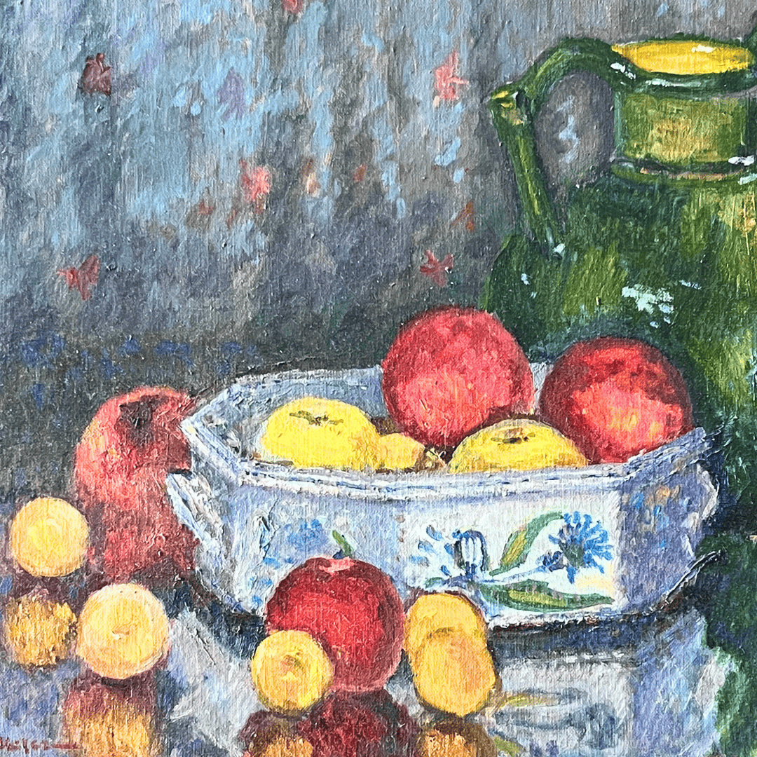 Nature morte à la cruche verte