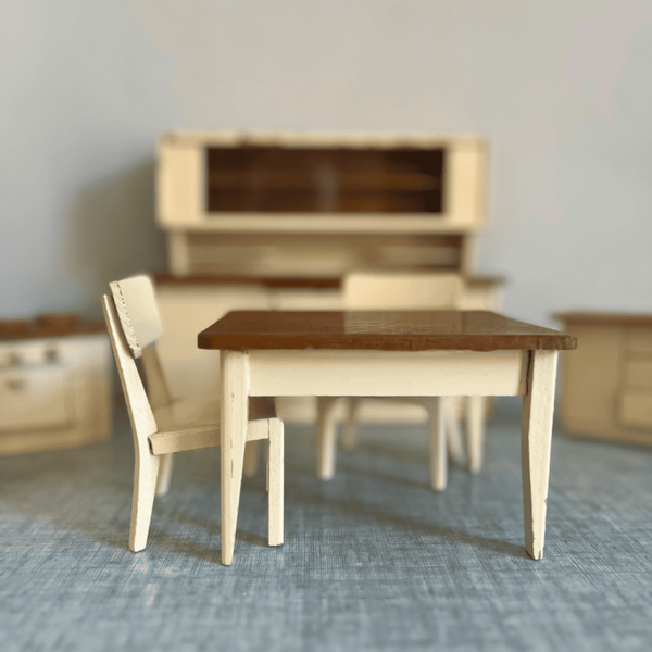 Cuisine miniature pour poupée - années 50