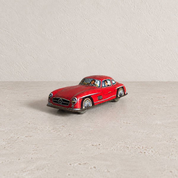 Mercedes 300 SL Joyax en tôle lithographiée rouge