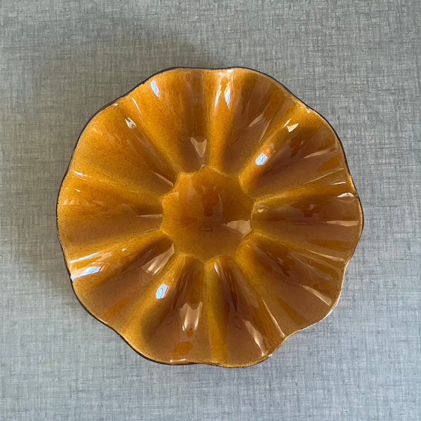 Plat à melon en céramique – Manufacture Terre Provence