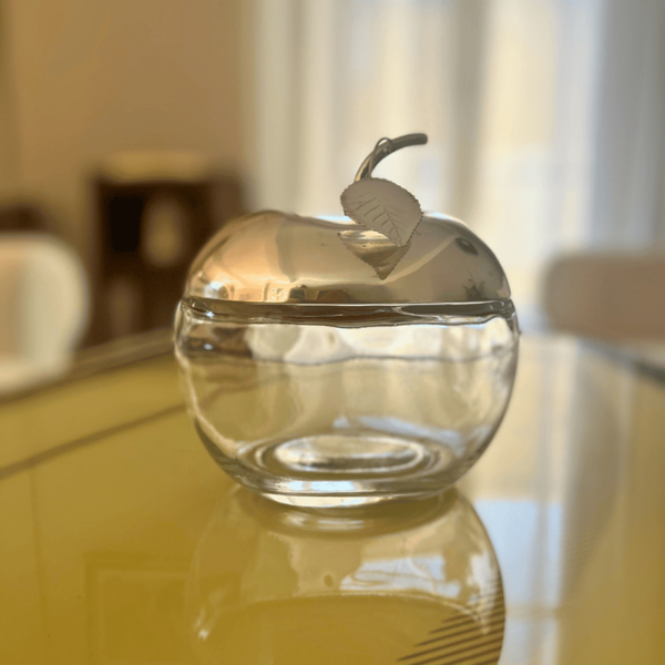 Bocal vintage en forme de cerise