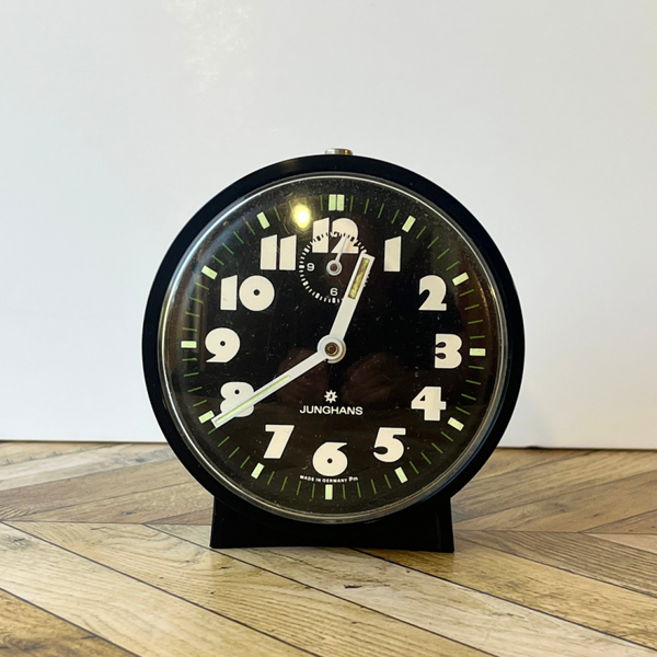Réveil vintage Junghans – diamètre 9 cm