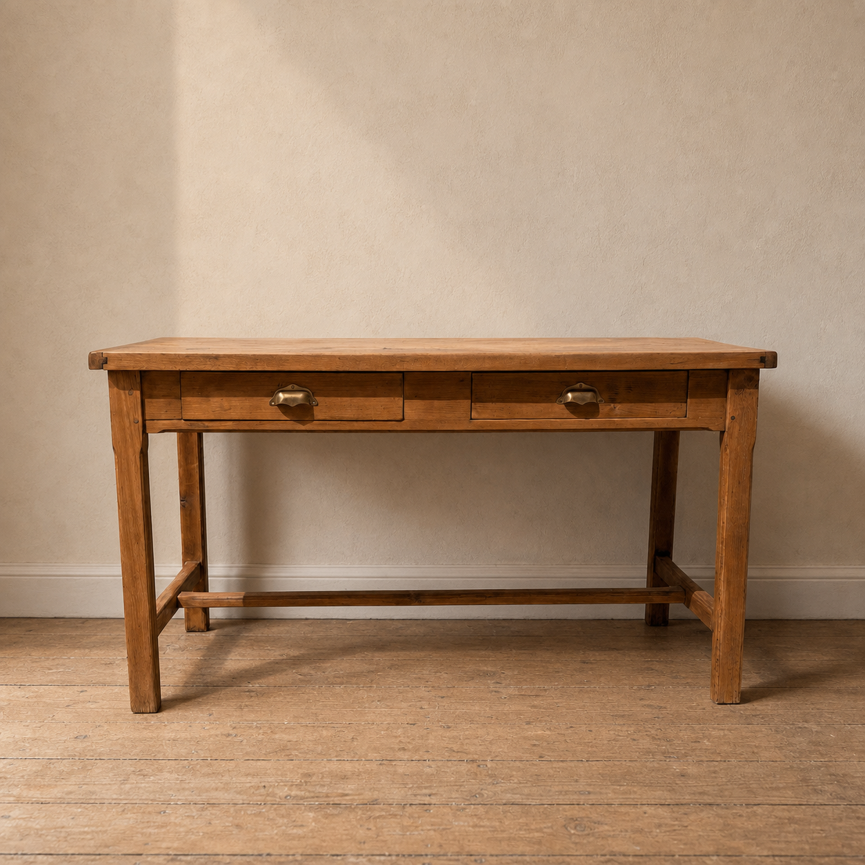 Table de ferme ancienne – format idéal 4 à 6 convives