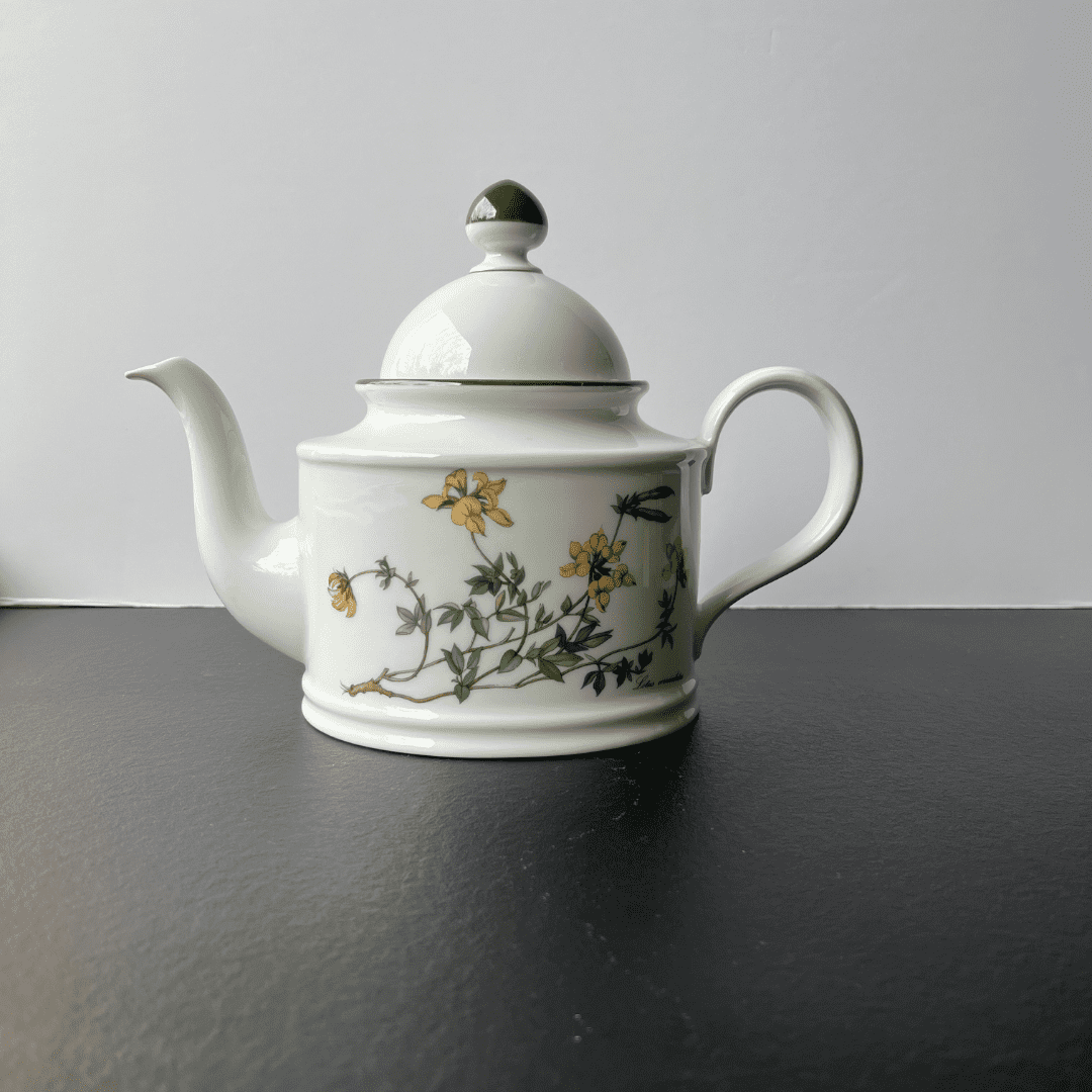 Théière en Porcelaine - Série Flora de Bavaria