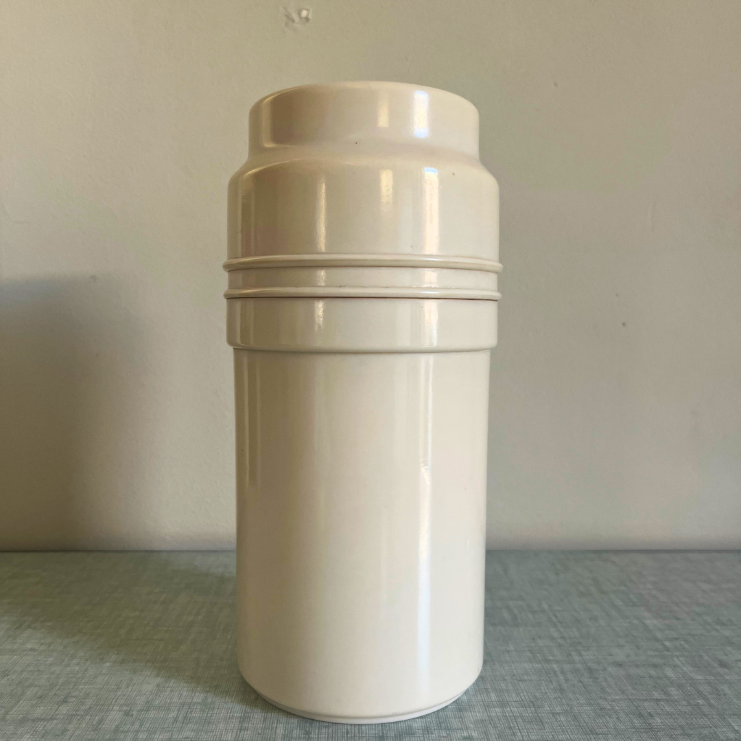 Bouteille thermos vintage en bakélite – années 50