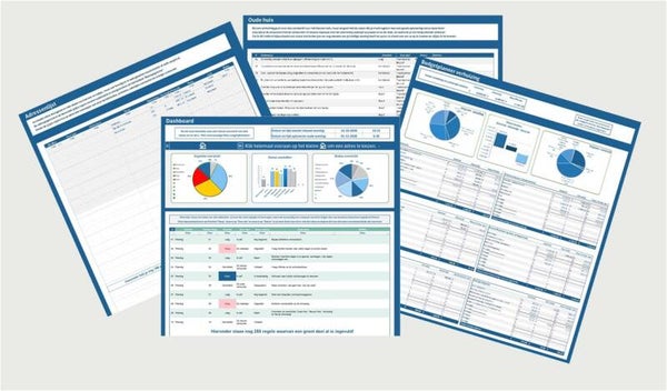 Inpak- & Verhuisplanner *Premium* Blauw