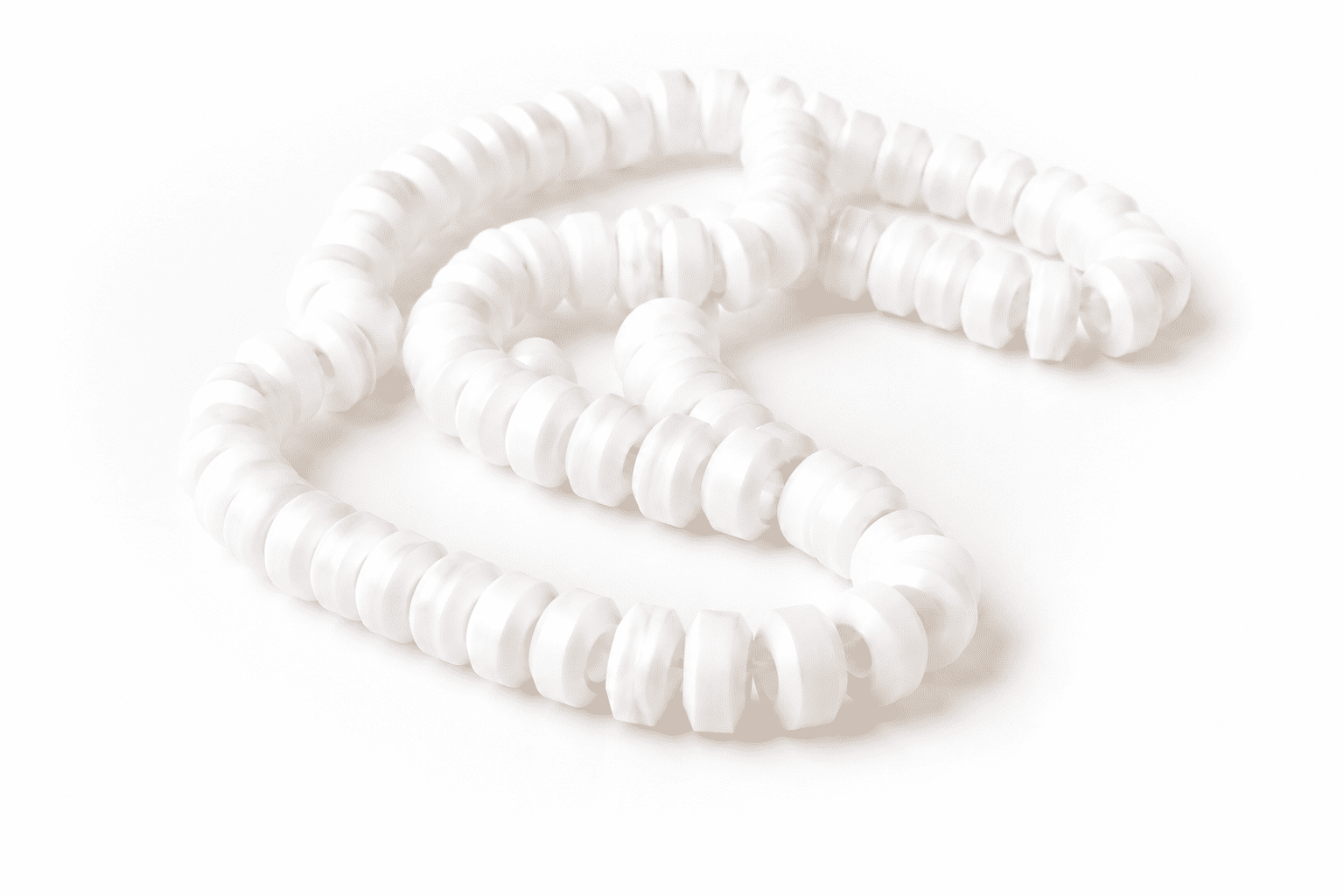Snoep Ketting - Wit  - 20st