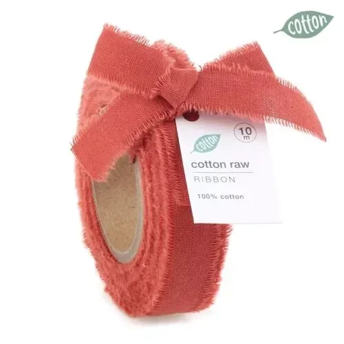 Cotton lint smal 15 mm - Terracotta