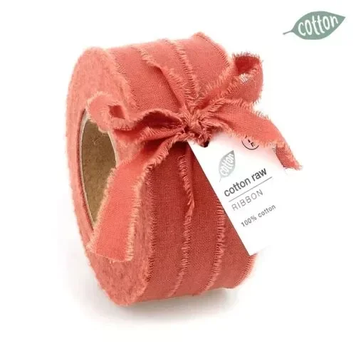 Cotton lint smal 40 mm - Terracotta