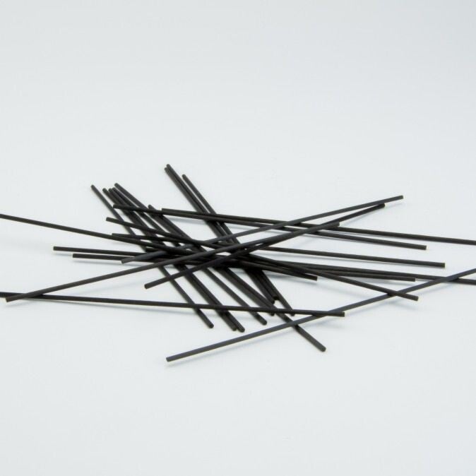 Kleine geurstokjes zwart 100 st. - 15 cm