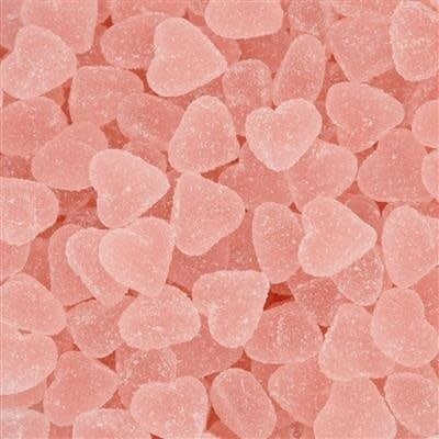 Joris gesuikerde hartjes lichtroze