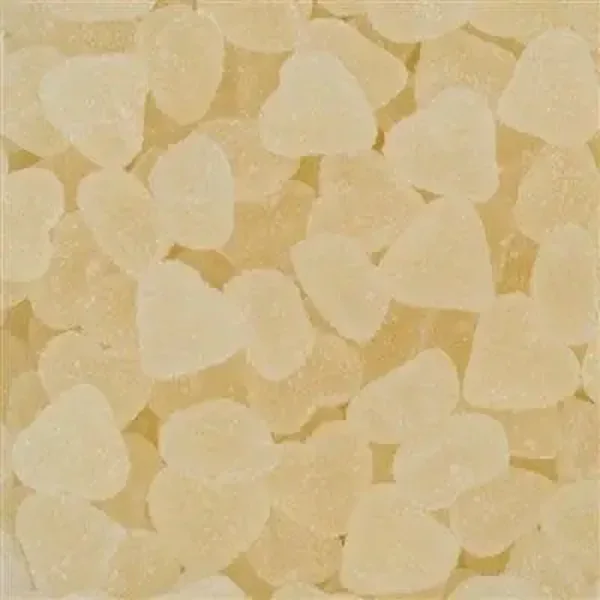 Joris gesuikerde hartjes wit