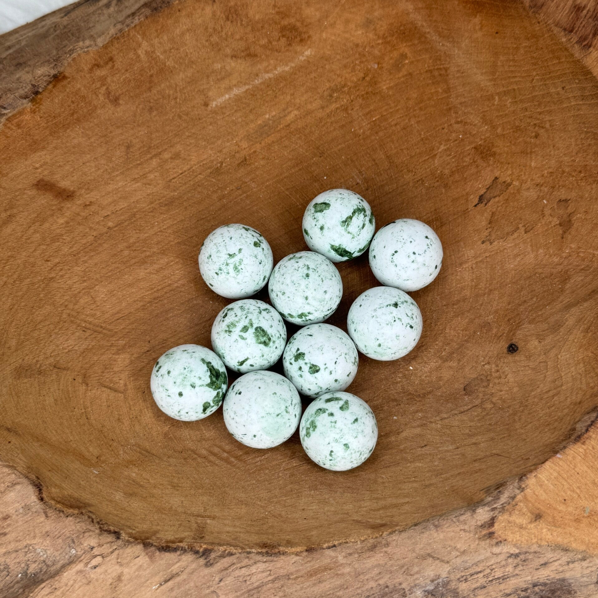 Praliné Bollen Wit - Groen