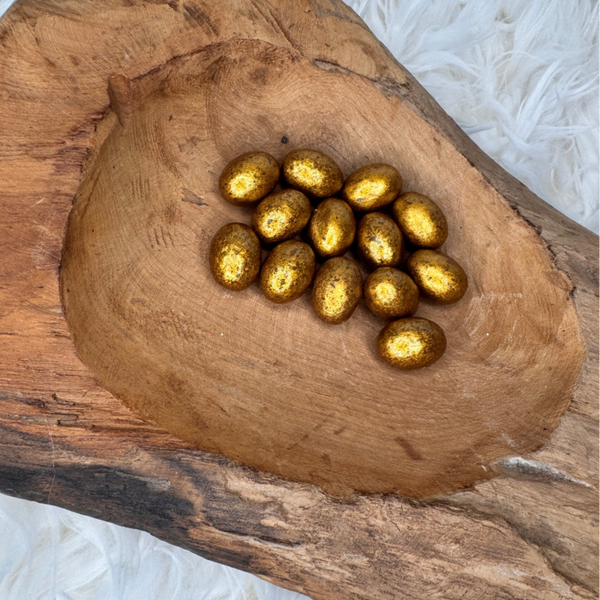 Chocolade eitjes | Rustic gold | Praliné