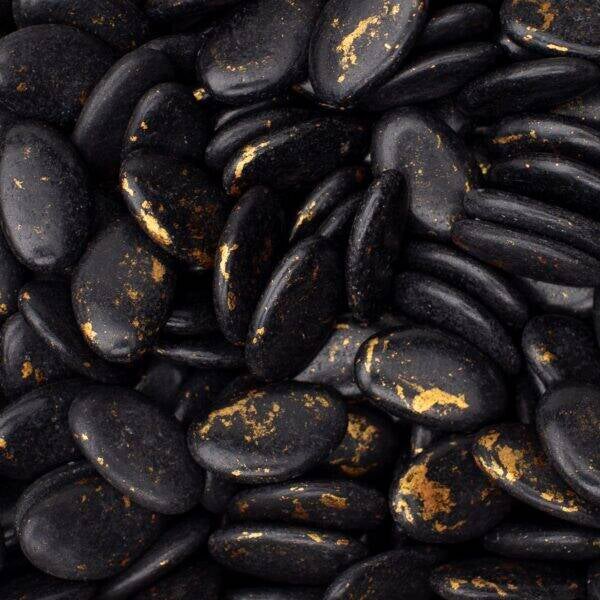 Suikerbonen Marmer Zwart-Goud  - DB