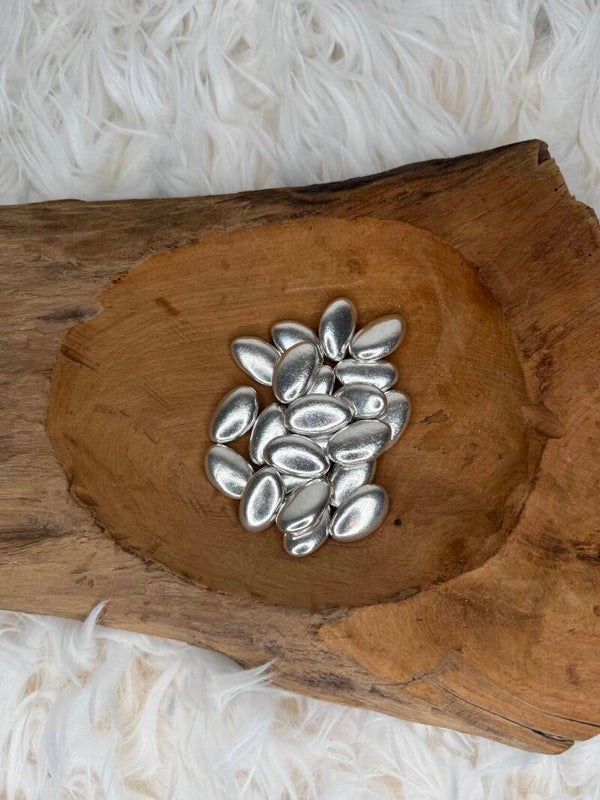 Suikerbonen Metallic Zilver 55% - PC