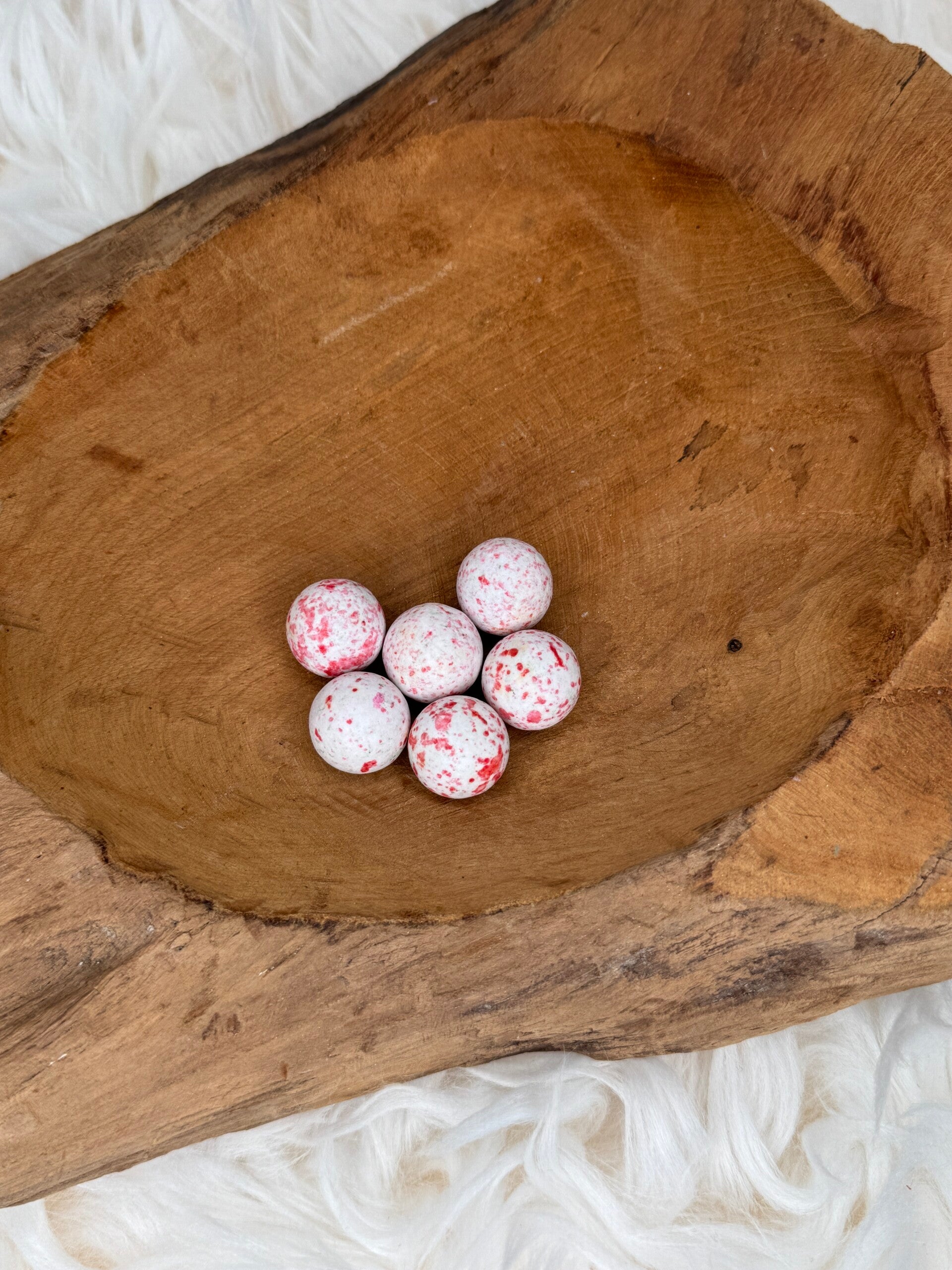 Praliné Bollen Wit - Roze