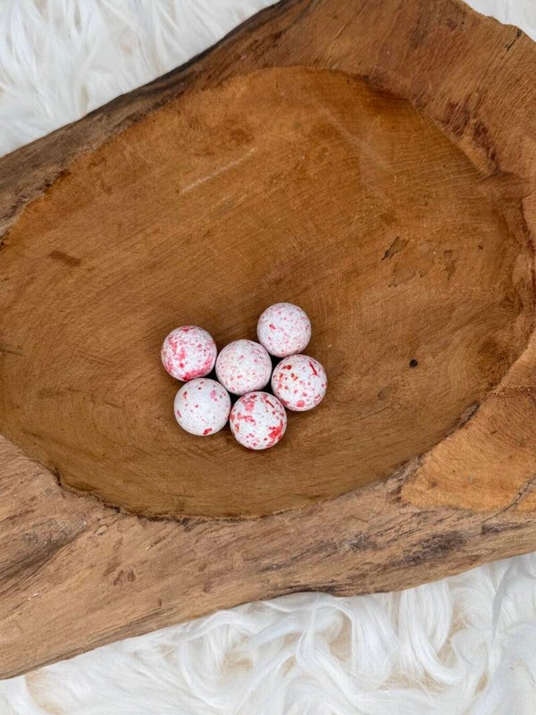 Praliné Bollen Wit - Roze