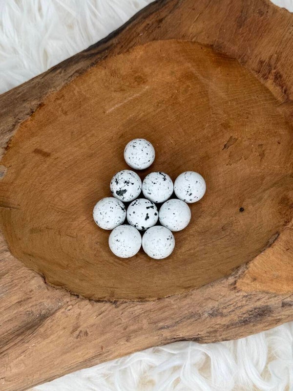 Praliné Bollen Wit - Zwart