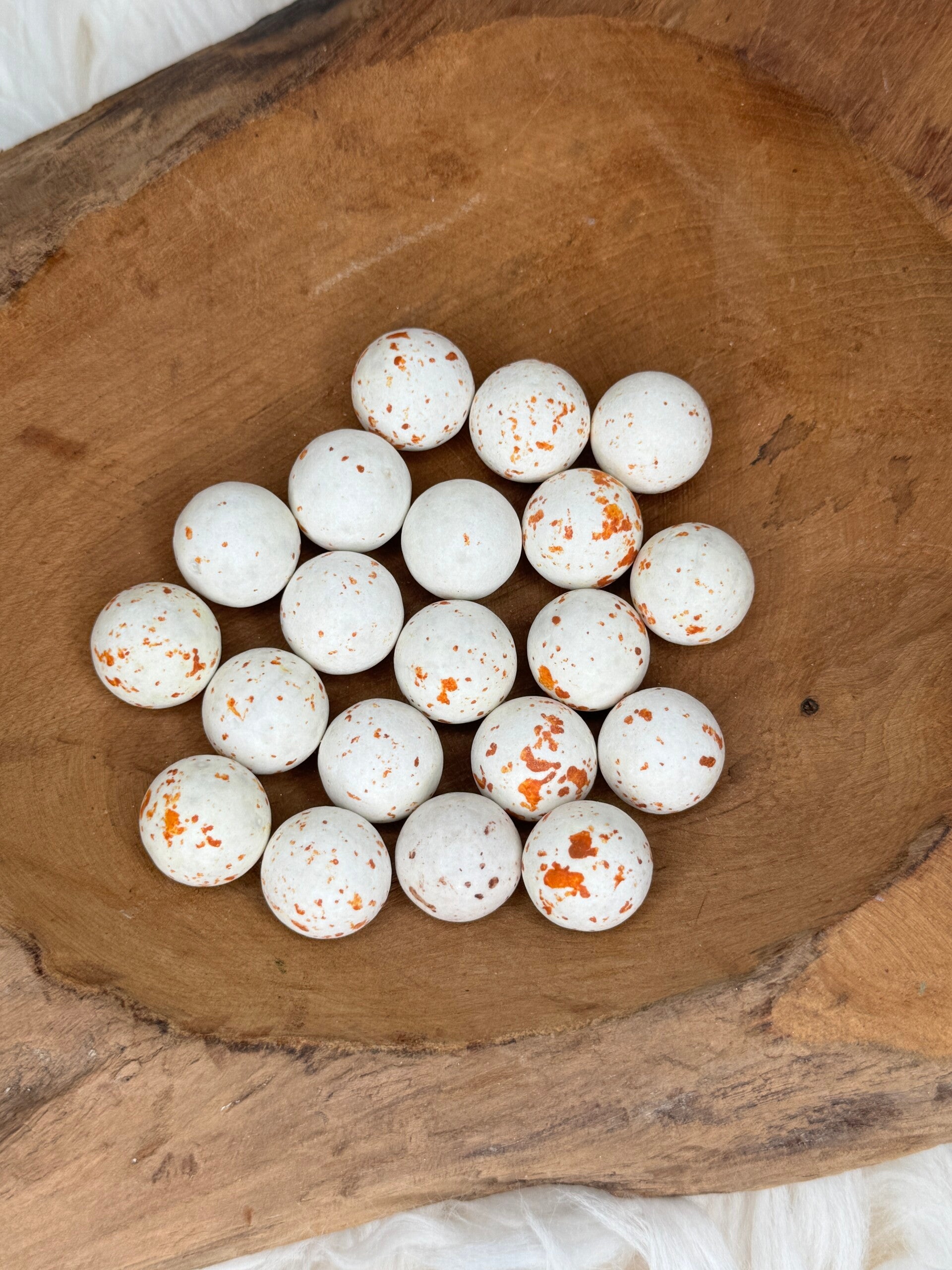 Praliné Bollen Wit - Bruin