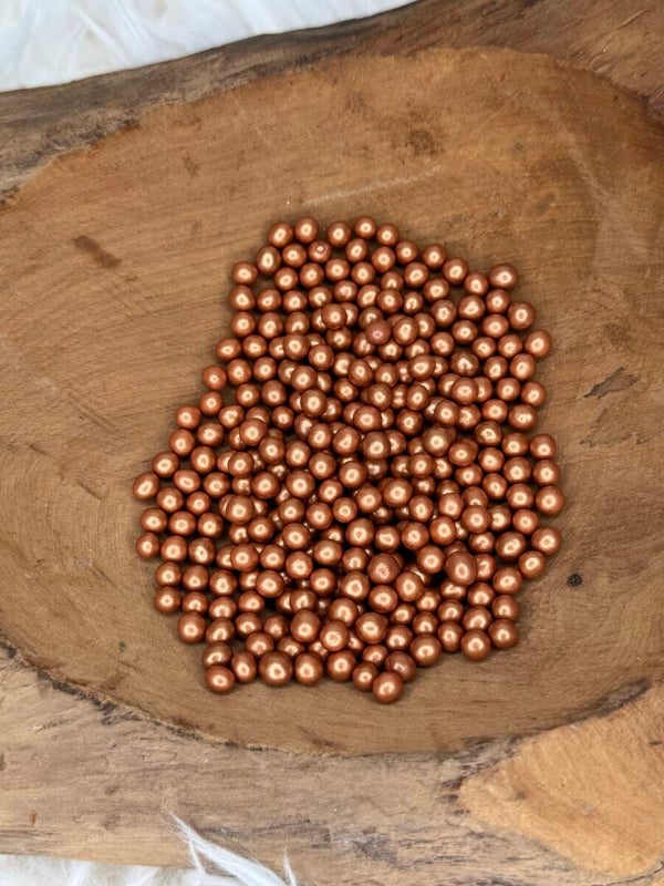 Mini Crispies Parelmoer Koper