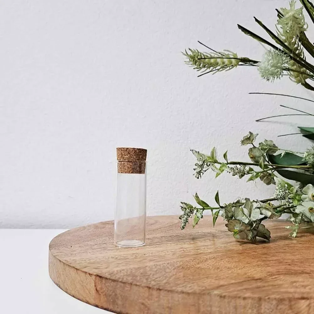 Glazen proefbuisje per 12 stuks