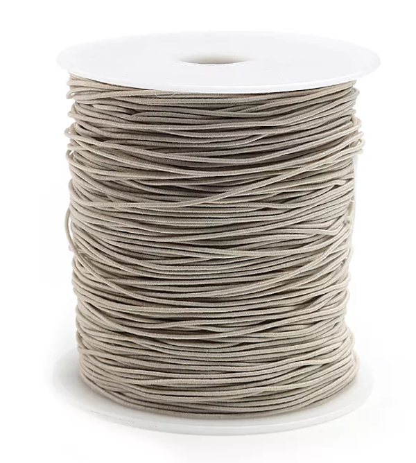 Elastiek 50m - Beige