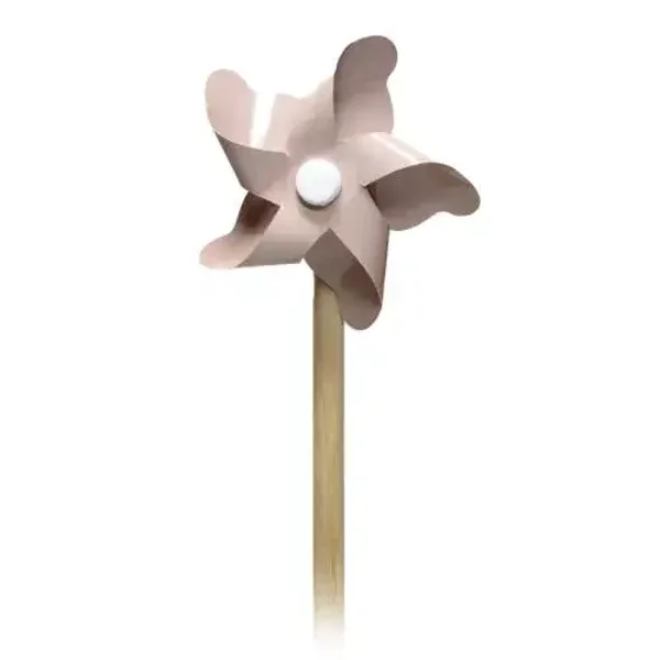 Potlood met windmolen oud roos - 6st