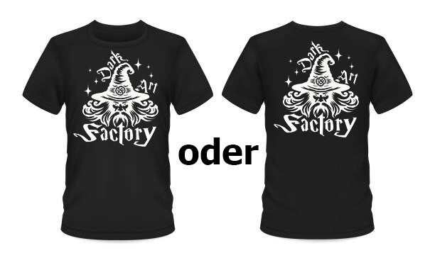 DAF Magier Tshirt  (Flexfoliendruck)