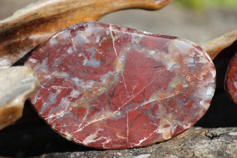 Red jasper agate Firth of Thames
