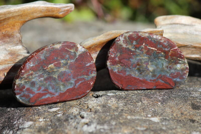 Red jasper agate Firth of Thames