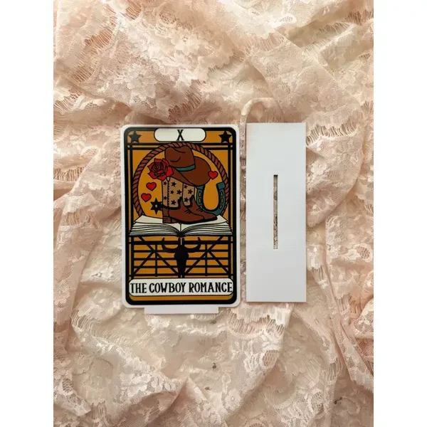 🆕Décoration carte de tarot : Cowboy Romance