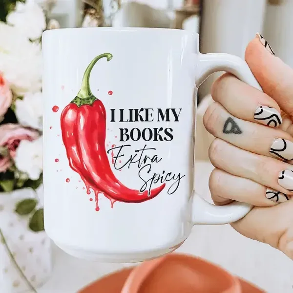 Tasse extra épicée I Like My Books