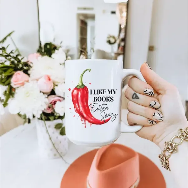 Tasse extra épicée I Like My Books | Tasse Bookish
