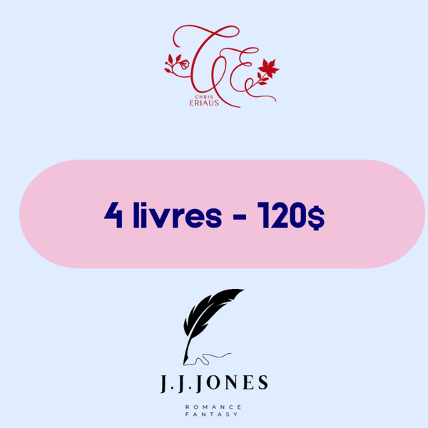 4 livres au choix