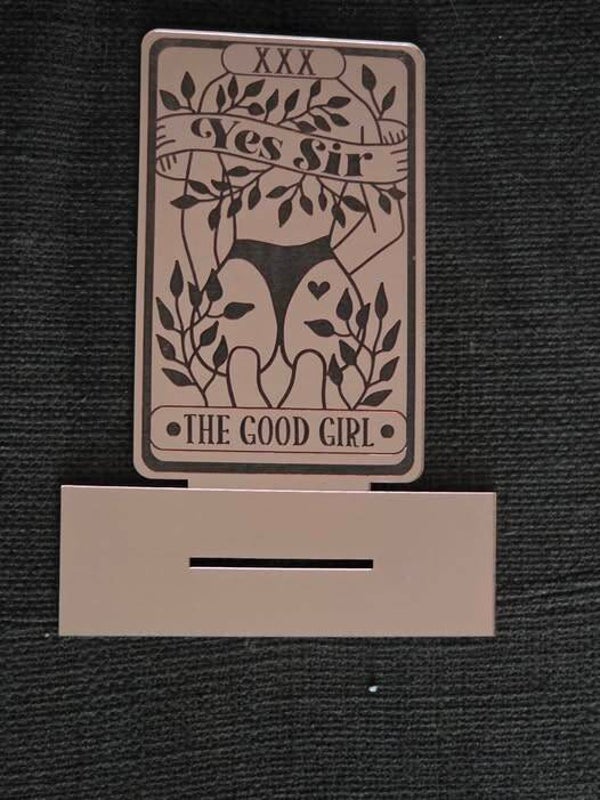 🆕Décoration cartes de tarot : The Good Girl avec support