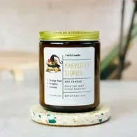 Bougie Récolte d'Histoires, Bougie au Soja Citrouille Caramel Croquant