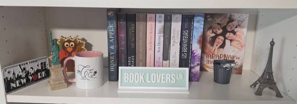 🆕Book Lovers - Décoration pour étagère de bibliothèque