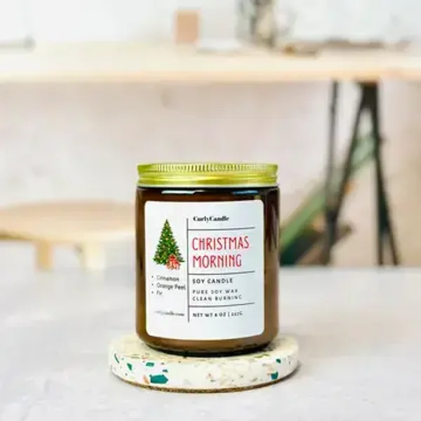 Bougie Matin de Noël