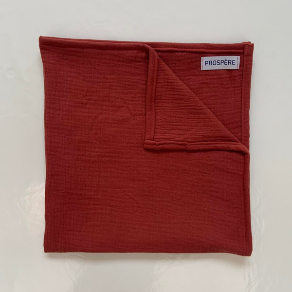 Inbakerdoek terracotta