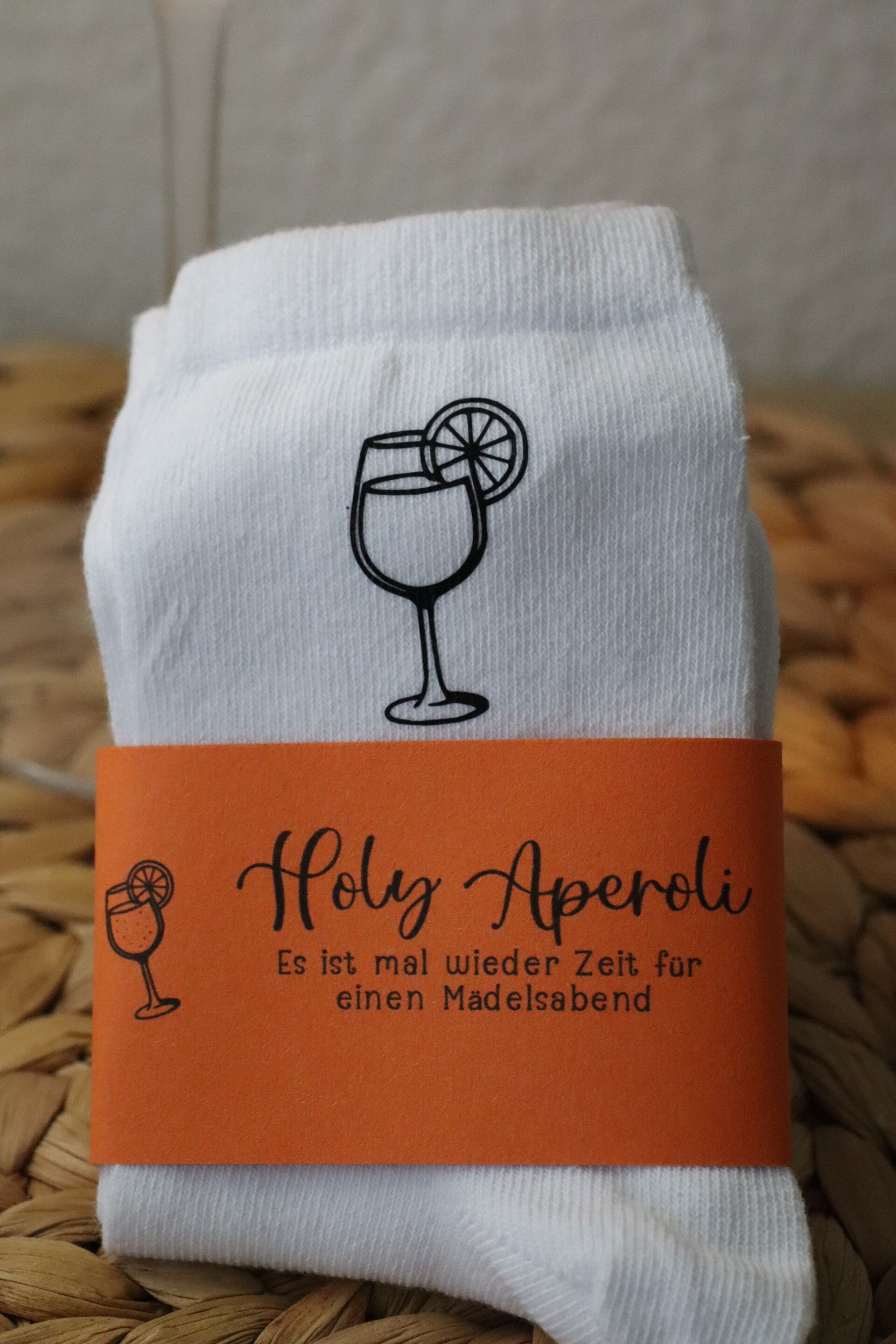 Socken "Holy Aperoli"