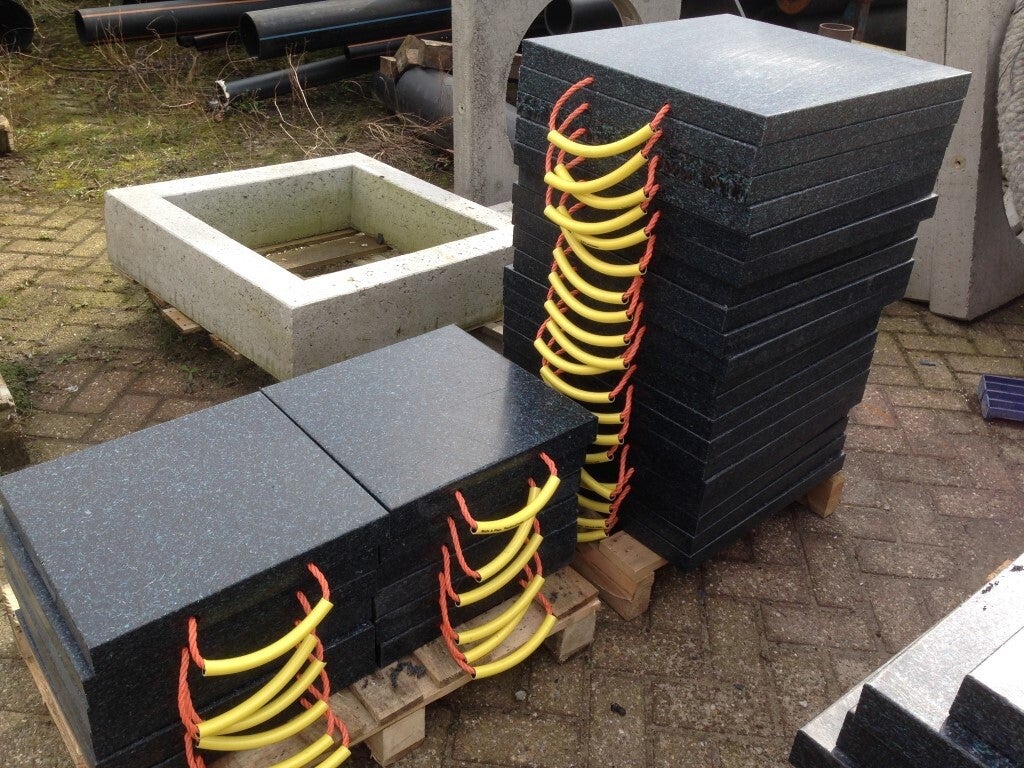 Rechteckige Abstuetzplatten von gww-pro