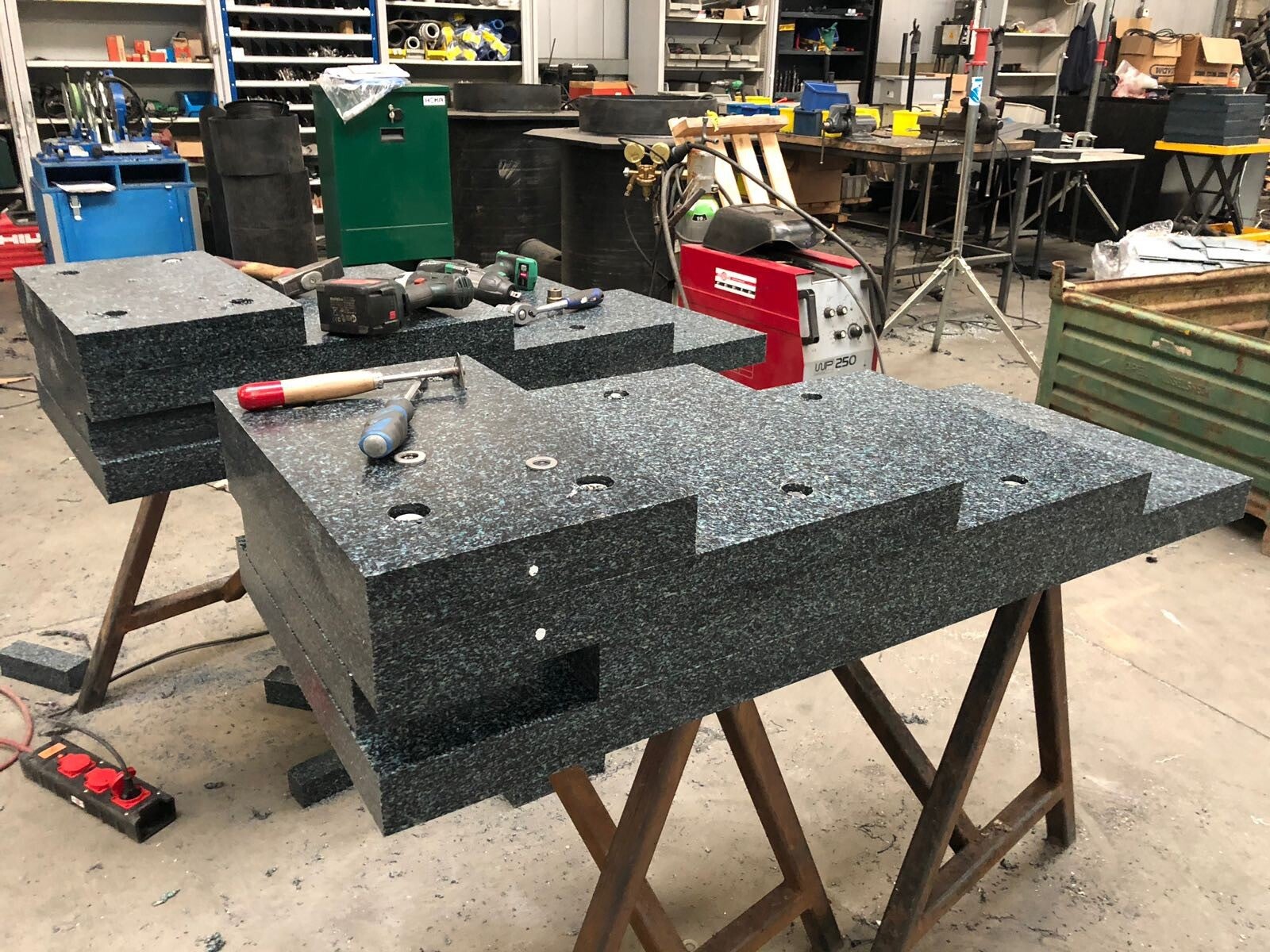 Treppen Rampenkeile aus gww-pro Kunststoff