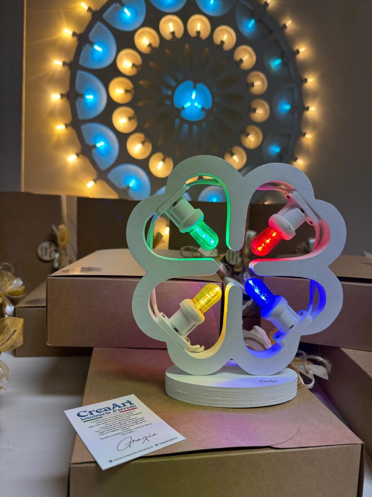 Luminaria Quadrifoglio