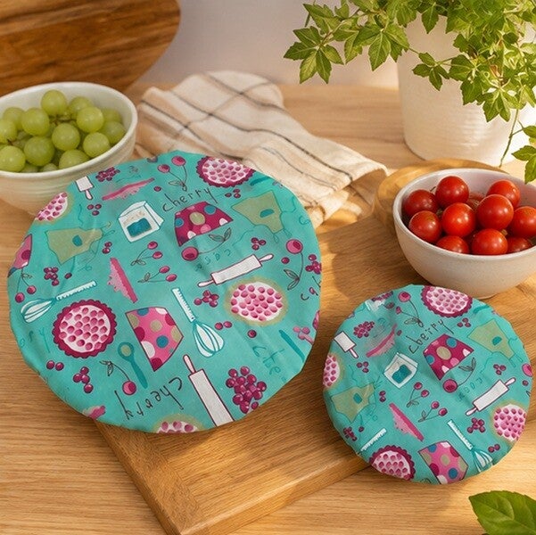 Charlotte alimentaire réutilisable Cerise gourmande – PUL contact alimentaire